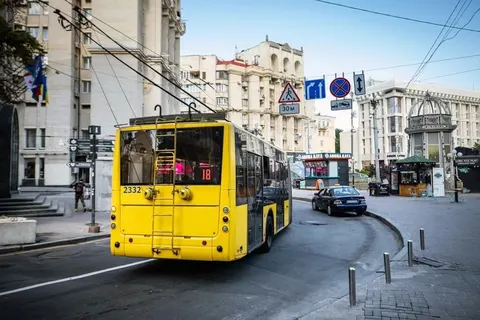 У Києві 24 серпня змінять маршрути тролейбусів №6, 16 та 18