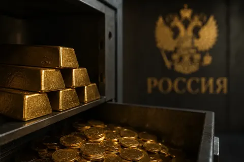 Золоті резерви РФ впали до мінімуму за 6 років: що це означає