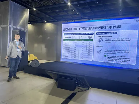 «Доступні ліки»: бюджет програми у 2026 році може сягнути 15 млрд грн