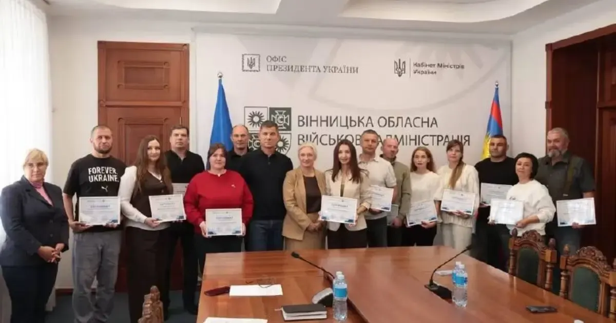 13 підприємців Вінниччини отримають від 100 до 200 тисяч гривень гранту