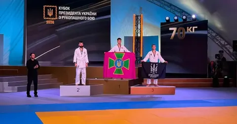 Курсант з Вінниччини Артем Вівсяний здобув золото на Кубку Президента України